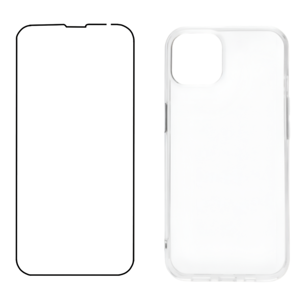 Silikonskal och skärmskydd för iPhone – stötdämpande skal och härdat glas som skyddar mot repor, sprickor och stötar. Perfekt passform för maximal säkerhet och hållbarhet.